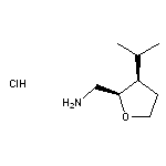 [cis-3-(propan-2-yl)oxolan-2-yl]methanamine hydrochloride