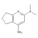 2-N,2-N-dimethyl-5H,6H,7H-cyclopenta[b]pyridine-2,4-diamine