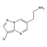 2-{3-chloropyrazolo[1,5-a]pyrimidin-6-yl}ethan-1-amine