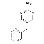 5-(pyridin-2-ylmethyl)pyrimidin-2-amine