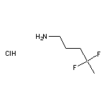 4,4-difluoropentan-1-amine hydrochloride