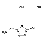 (5-chloro-1-methyl-1H-imidazol-2-yl)methanamine dihydrochloride