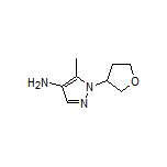 5-Methyl-1-(tetrahydrofuran-3-yl)-1H-pyrazol-4-amine