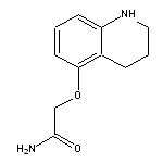 2-(1,2,3,4-tetrahydroquinolin-5-yloxy)acetamide