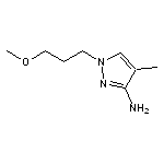 1-(3-methoxypropyl)-4-methyl-1H-pyrazol-3-amine