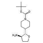 rac-tert-butyl 4-[(2R,3S)-3-aminooxolan-2-yl]piperidine-1-carboxylate