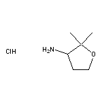 2,2-Dimethyltetrahydrofuran-3-amine Hydrochloride