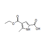 4-(Ethoxycarbonyl)-5-methyl-1H-pyrrole-2-carboxylic Acid