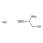 2-aminobut-3-yn-1-ol hydrochloride