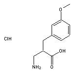 3-amino-2-[(3-methoxyphenyl)methyl]propanoic acid hydrochloride