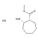 methyl cis-2-aminocycloheptane-1-carboxylate hydrochloride