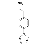 2-[4-(4H-1,2,4-triazol-4-yl)phenyl]ethan-1-amine