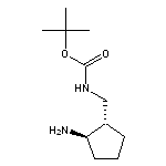 tert-butyl N-{[(1S,2R)-2-aminocyclopentyl]methyl}carbamate