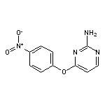 4-(4-nitrophenoxy)pyrimidin-2-amine