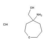 (4-aminooxepan-4-yl)methanol hydrochloride