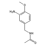 N-[(3-amino-4-methoxyphenyl)methyl]acetamide