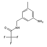 N-[(3-amino-5-methylphenyl)methyl]-2,2,2-trifluoroacetamide