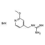 1-[(2-methoxypyridin-4-yl)methyl]guanidine hydrobromide