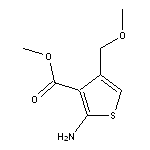 methyl 2-amino-4-(methoxymethyl)thiophene-3-carboxylate