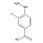 3-fluoro-4-hydrazinylbenzoic acid