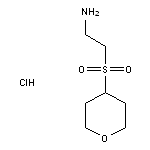 2-[(Tetrahydro-2H-pyran-4-yl)sulfonyl]ethanamine Hydrochloride