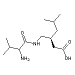 (3S)-3-[(2-amino-3-methylbutanamido)methyl]-5-methylhexanoic acid