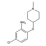 5-chloro-2-[(1-methylpiperidin-4-yl)oxy]aniline