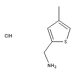 (4-methylthiophen-2-yl)methanamine hydrochloride