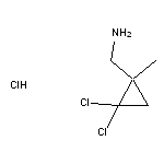 (2,2-dichloro-1-methylcyclopropyl)methanamine hydrochloride