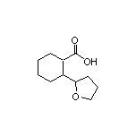 2-(Tetrahydrofuran-2-yl)cyclohexanecarboxylic Acid