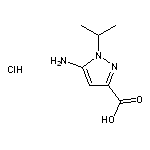 5-amino-1-(propan-2-yl)-1H-pyrazole-3-carboxylic acid hydrochloride