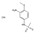 N-(3-amino-4-methoxyphenyl)methanesulfonamide hydrochloride