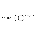 6-butyl-1,3-benzothiazol-2-amine hydrobromide