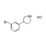 3-(3-Bromophenyl)pyrrolidine Hydrochloride