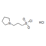 3-(1-Pyrrolidinyl)propane-1-sulfonyl Chloride Hydrochloride