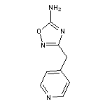 3-(pyridin-4-ylmethyl)-1,2,4-oxadiazol-5-amine