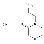 4-(2-aminoethyl)morpholin-3-one hydrochloride