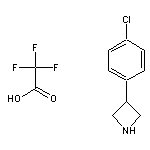 3-(4-chlorophenyl)azetidine, trifluoroacetic acid