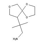 2-methyl-2-{1,4,7-trioxaspiro[4.4]nonan-9-yl}propan-1-amine