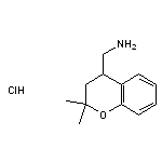 (2,2-dimethyl-3,4-dihydro-2H-1-benzopyran-4-yl)methanamine hydrochloride