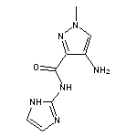 4-amino-N-(1H-imidazol-2-yl)-1-methyl-1H-pyrazole-3-carboxamide