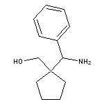 {1-[amino(phenyl)methyl]cyclopentyl}methanol