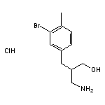 3-amino-2-[(3-bromo-4-methylphenyl)methyl]propan-1-ol hydrochloride