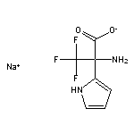 sodium 2-amino-3,3,3-trifluoro-2-(1H-pyrrol-2-yl)propanoate