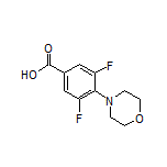 3,5-Difluoro-4-morpholinobenzoic Acid