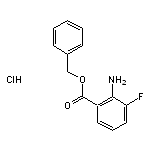 benzyl 2-amino-3-fluorobenzoate hydrochloride