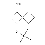 3-(tert-butoxy)spiro[3.3]heptan-1-amine