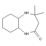 4,4-dimethyl-decahydro-1H-1,5-benzodiazepin-2-one