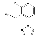 [2-fluoro-6-(1H-pyrazol-1-yl)phenyl]methanamine