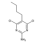 5-butyl-4,6-dichloropyrimidin-2-amine